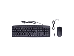 Combo De Teclado E Mouse Com Fio Usb Para Computador Desktop Notebook Casa Escritório Kb-8377