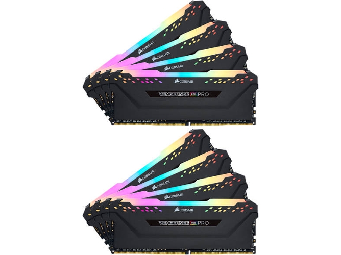 Memoria RAM DDR4 CORSAIR (8 x 8 GB - 3200 MHz)
