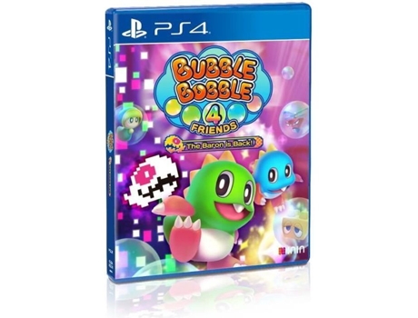 Juego PS4 Bubble Bobble 4 Friends Baron Está De Volta
