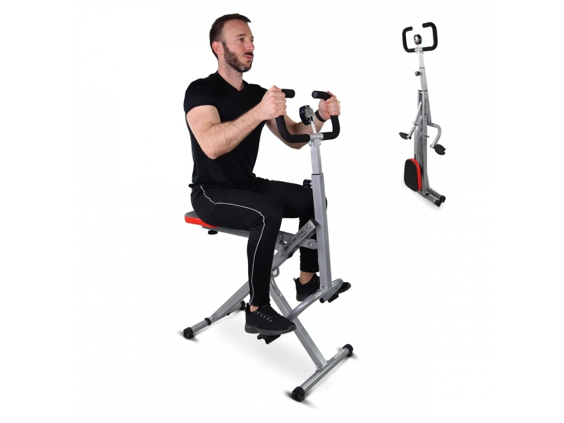 Equipo de Musculación MOBICLINIC Entrenamiento Completo Acero Máx. 120 Kg Vitalfit 
