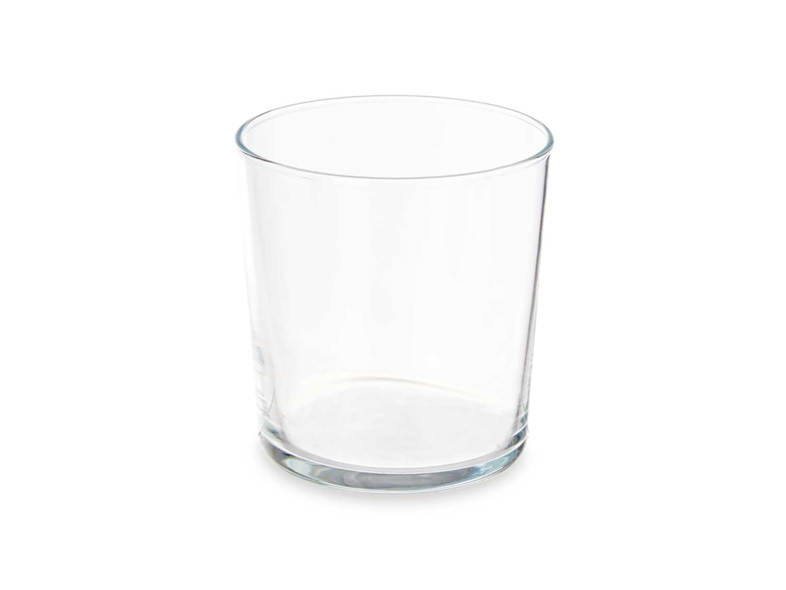 Juego de 6 vasos de agua rectos, 370 ml, Arte Regal