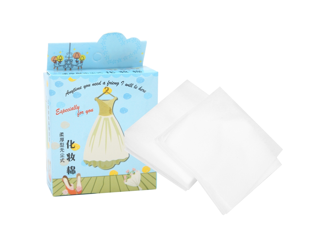 Algodón Desmaquillaje Pañuelos Desechables 40pcs Limpieza Facial Uñas Maquillaje