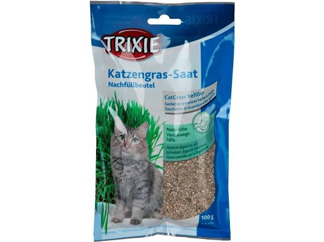 Hierba para Gatos TRIXIE Recarga (100g)