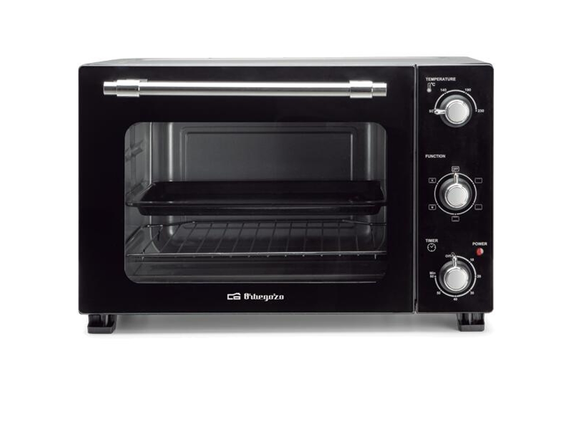 Horno Orbegoz.39l.1800w.tempor. Hot398 Orbegozo