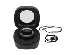 Anillo Inteligente, Monitorización Del Sueño, Control De Temperatura, Multifuncional, Podómetro, Seguimiento De La Salud, Negro, Talla 16