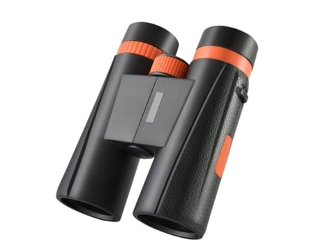Prismáticos ENKERS Gafas de visión nocturna para adultos 4X24 Gafas de caza con zoom HD infrarrojo digital con tarjeta de memoria 32G, negro-negro
