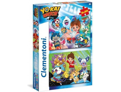 Puzzle CLEMENTONI Yo-Kai Watch (Conjunto de 2 - 20 piezas)
