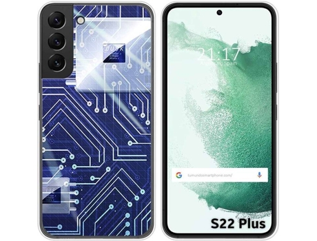 Carcasa Samsung Galaxy S22 Plus 5G TUMUNDOSMARTPHONE Dibujos Circuito Multicolor