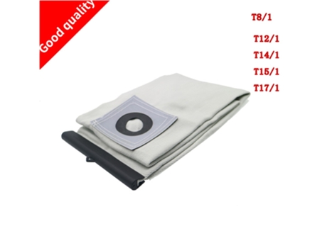 Piezas de aspiradora lavables de alta calidad para aspiradora Karcher, bolsas de filtro de polvo de tela T8/1 T12/1 T14/1 T15/1 T17/1