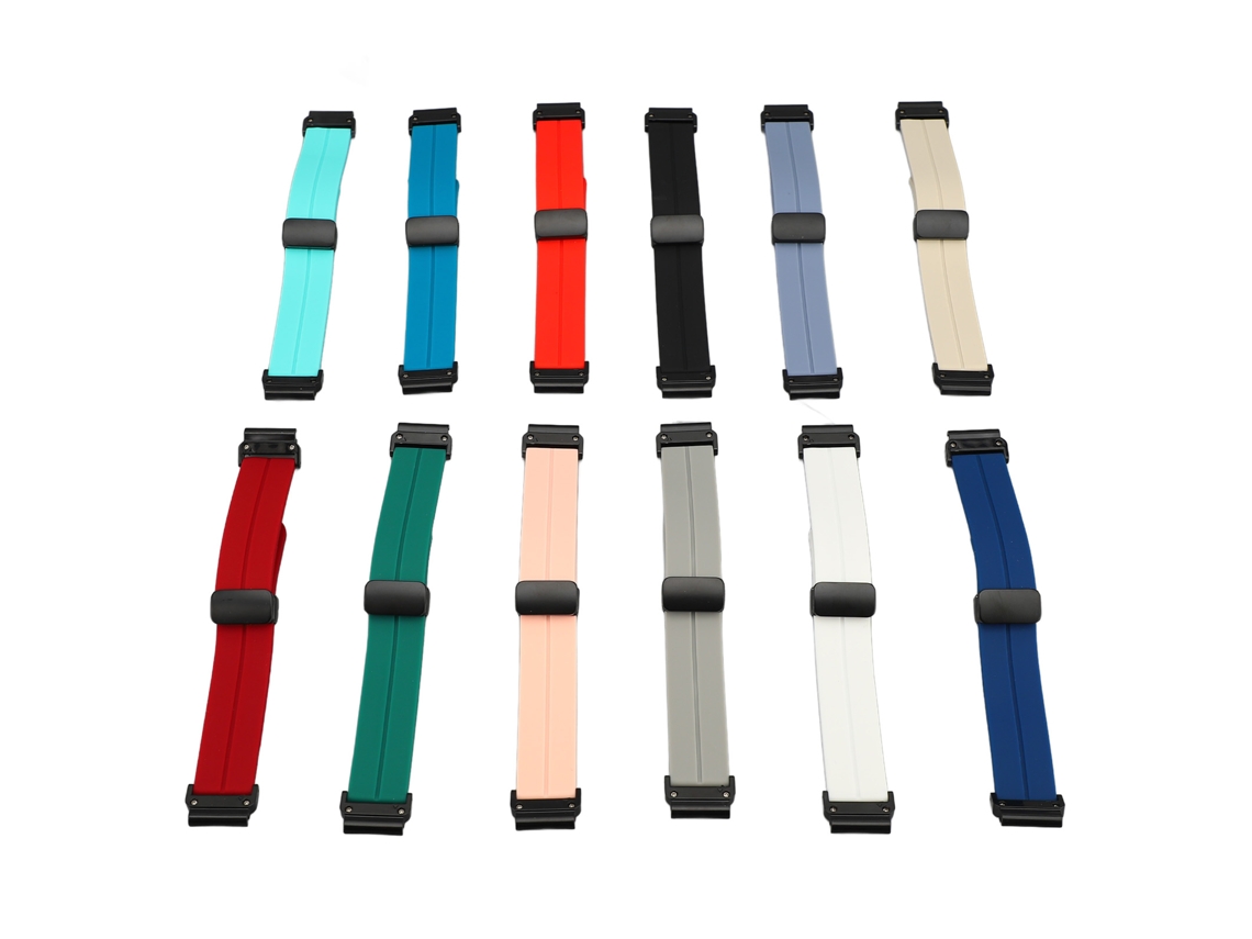 12 correas de silicona suave de 20 mm para el reloj Fenix 7