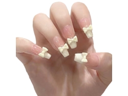 Set de manicura con uñas postizas cortas removibles para decoración. NEVEANCE