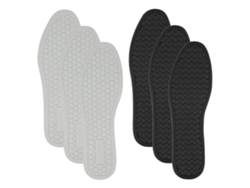 3 Pares De Plantillas Transpirables, Ajustables, Suaves Y Acolchadas Para Caminar Y Practicar Deportes.