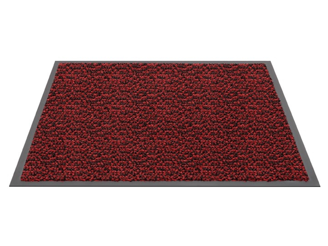 Alfombra de entrada roja HAMAT (60 x 80 cm)
