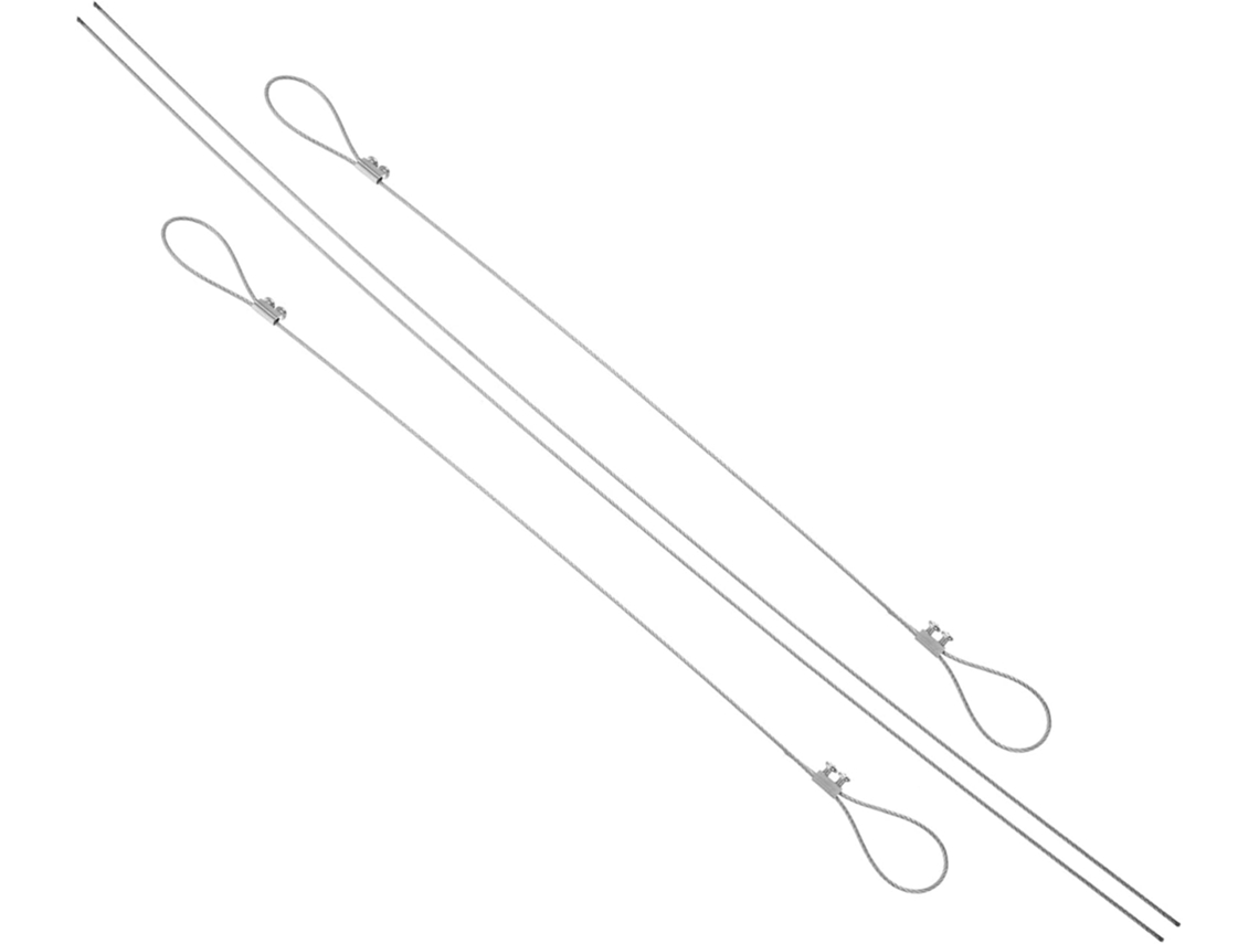 0.5 Kit Colgar Cuadros Alambre Acero Galvanizado M 4