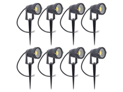 Bimirth 8 Luces De Paisaje De 5 W, Luces De Jardín Led De 12 V, Focos Exteriores Cob Superbrillantes Para G