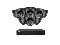 Sistema de videovigilancia de 2 MP con soporte para 8 cámaras, 8 cámaras de 1 TB (8 cámaras)