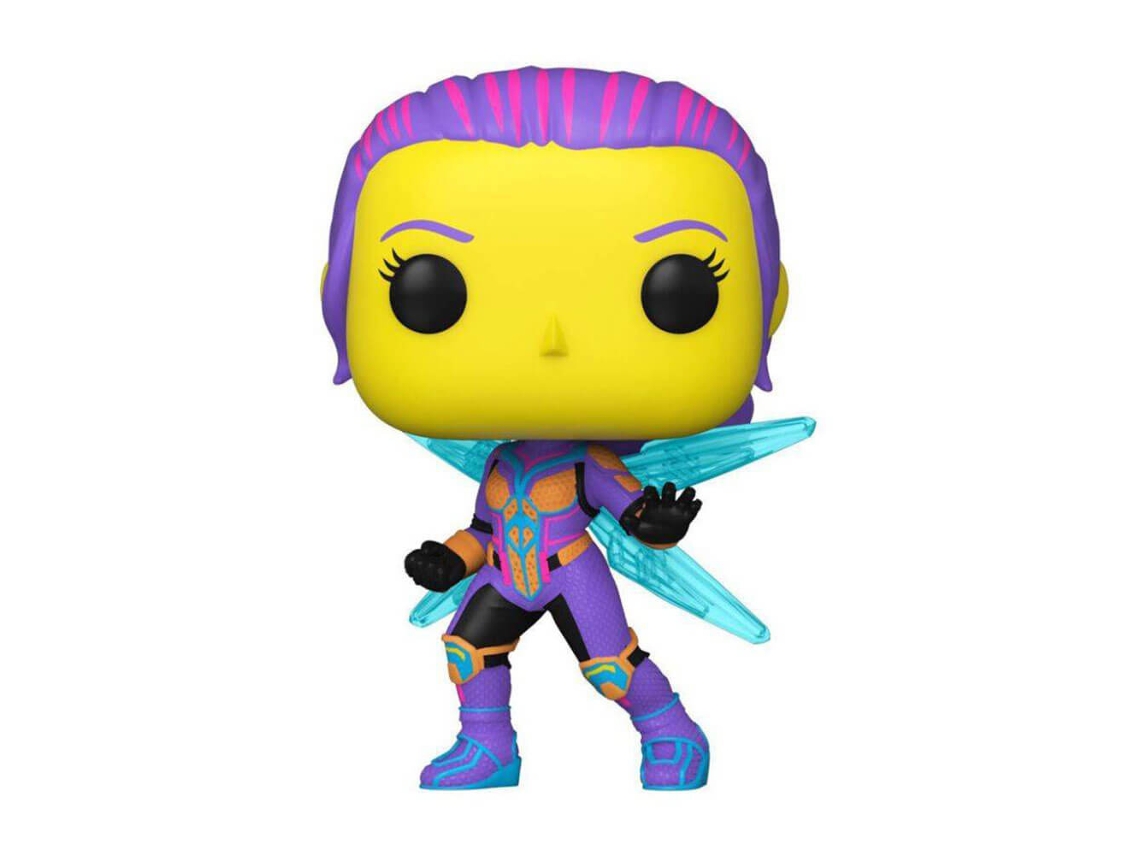 ¡Figura pop exclusiva de FUNKO Ant-Man & The Wasp Black Light Us! Vinilo