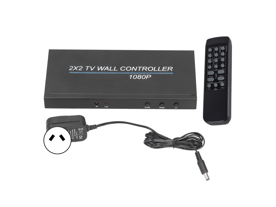 Yncm-controlador De Parede De Vídeo 2x2 Hdmi Processador De Tv 1080p