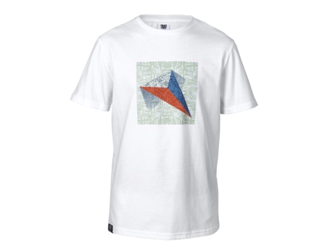 Camiseta de Mujer para Escalada SNAP CLIMBING Algodón Blanco (XS)