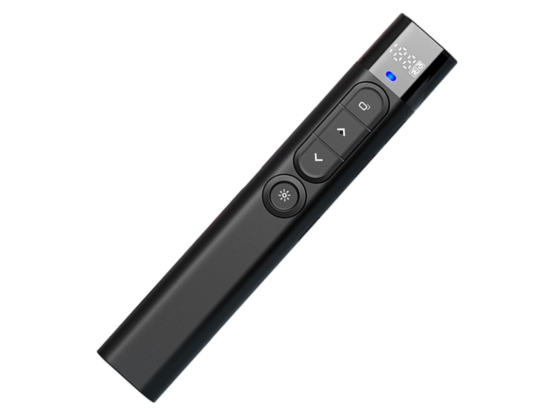 Presenter Remoto Inalámbrico Usb Presentador Puntero Láser Negro Gertiz