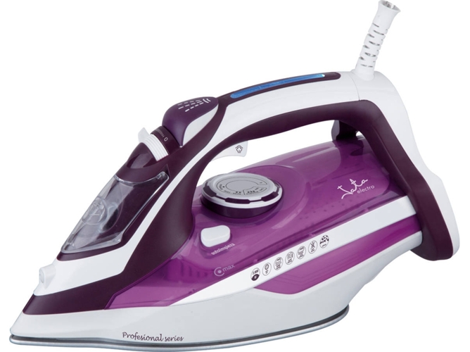 Plancha de vapor JATA PL1036 (Chorro vapor: 80 g/min - Suela: Cerámica)
