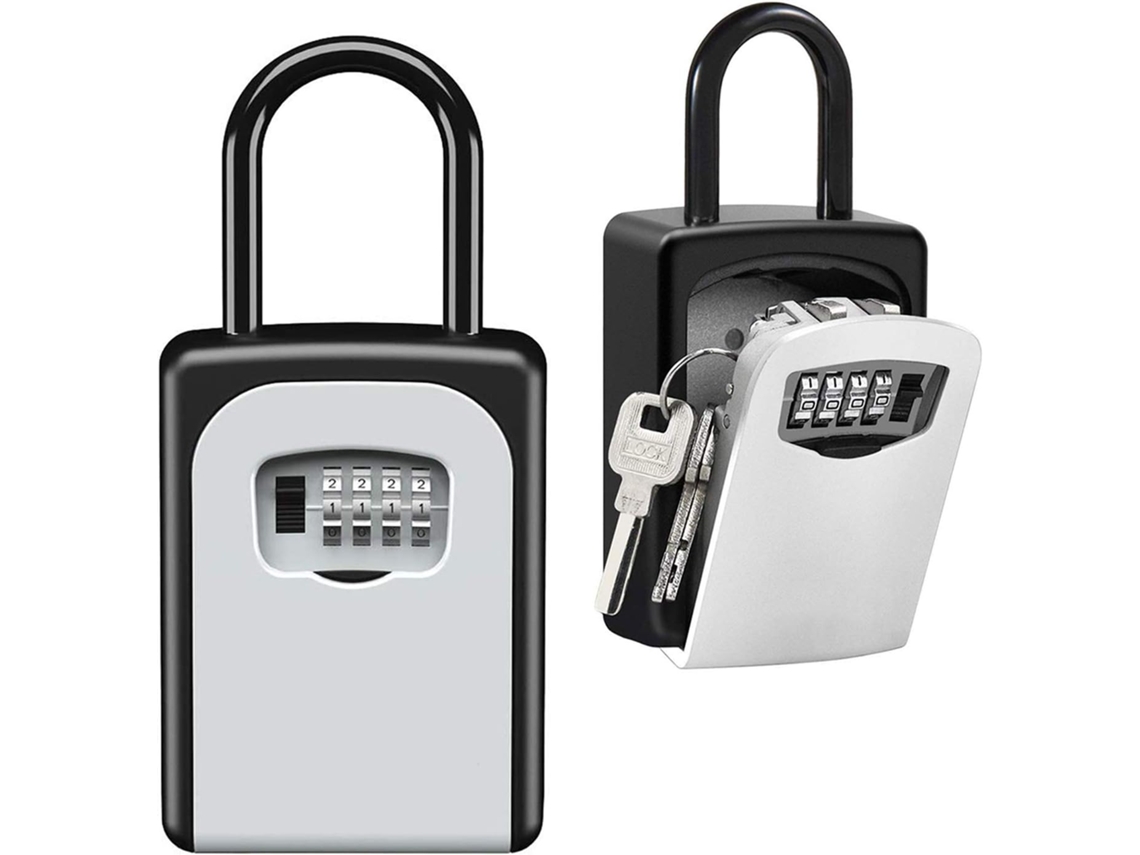 Caja de seguridad para llaves - cerradura de combinación con 10