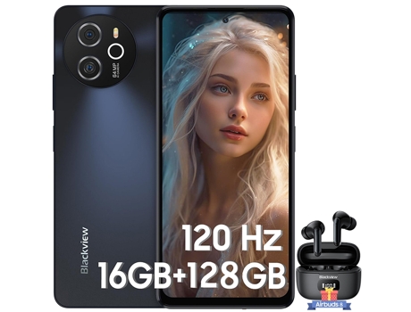 Smartphone BLACKVIEW Shark 8 6.78'' 16 GB 128 GB Gris