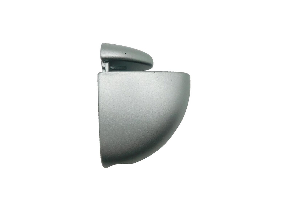 Soportes para estantes MICEL SP08 Plateado Zamak 42x53 mm (2 Unidades)