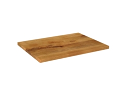 Tablero De Mesa | Superficie De Mesa | Tablero De Escritorio Rectangular Madera Maciza Mango 90x60x2,5 Cm