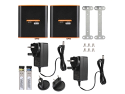 Extensor de medios HDMI Transmisor Receptor de fibra óptica 1080p 20km