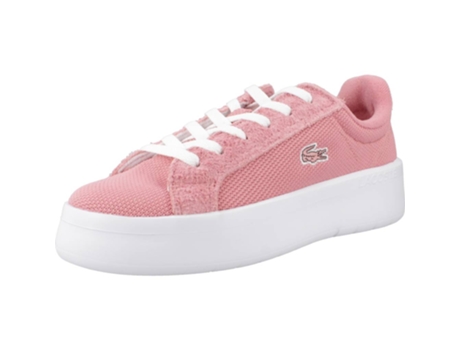 Zapatos de Mujer LACOSTE Carnaby Platform Lite Tecido Rosa (37)