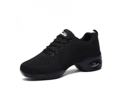 Zapatos Deportivos Para Mujer Transpirables Sin Cordones Antideslizantes Talla 35-40 2g1902 Pjz Cuarenta Negro