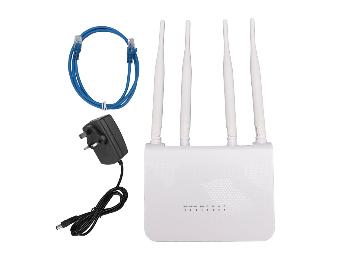 Router Inalámbrico 4g Lte Cpe210t: Punto De Acceso Wifi Desbloqueado Con Ranura Para Tarjeta Sim Y Conexión Uk