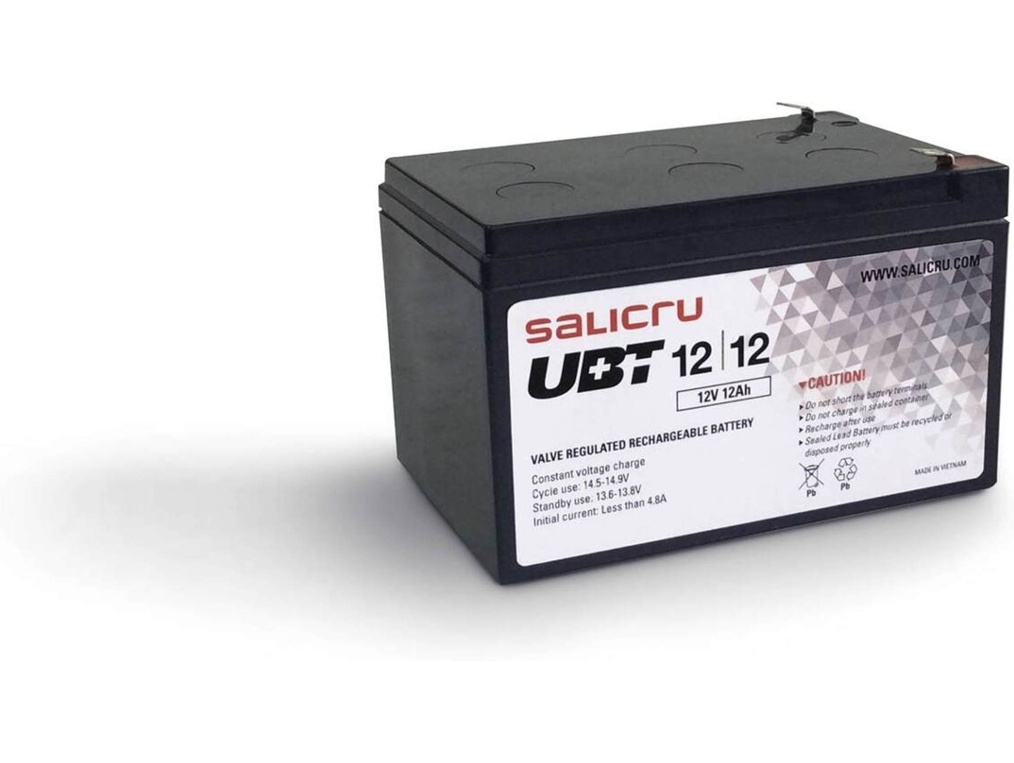 Batería SALICRU UBT 12/12 (PC - 12 Ah 12 V)