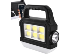 Luz solar, luz lateral portátil con 5 modos, foco portátil para navegación, Nicecee Garage