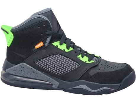 Zapatillas Deportivas NIKE Jordan Mars 270 Hombre (Negro, Verde, Gris -Material Sintético -45)