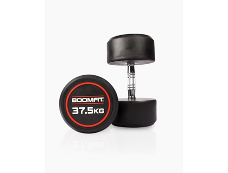 Conjunto de 2 Mancuernas BOOMFIT Redondos de Musculación (37,5 Kg)