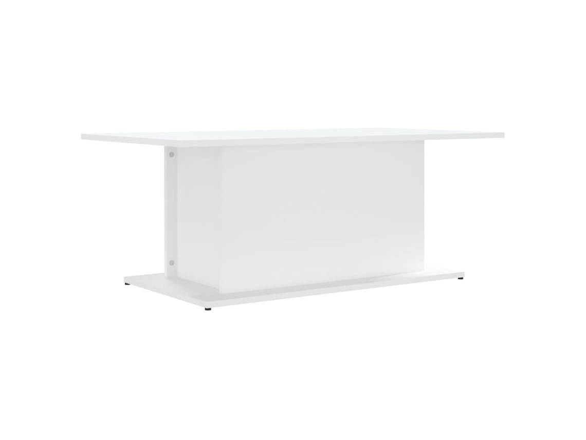 Mesa de centro de madera blanca MAISON EXCLUSIVE (102x55,5x40 cm)