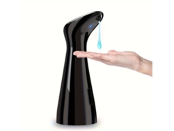 Dispensador De Jabón Automático De 200 Ml Dispensador Inteligente De Jabón De Manos Para Baño Y Cocina Negro Gertiz