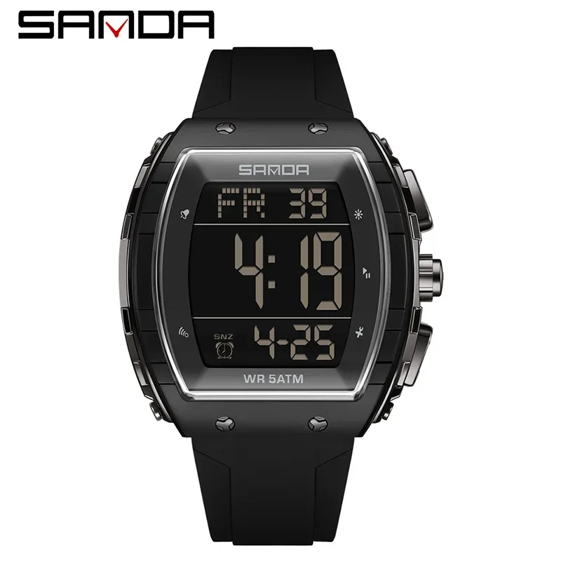 Reloj De Lujo Para Hombre, Reloj Deportivo Digital Resistente Al Agua