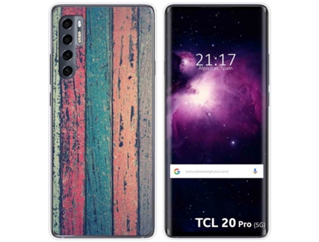 Carcasa TCL 20 Pro 5G TUMUNDOSMARTPHONE Dibujos Multicolor