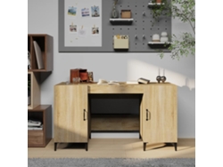 Escritorio | Mesa | Escritorio 140x50x75 cm Madera procesada, color roble Sonoma