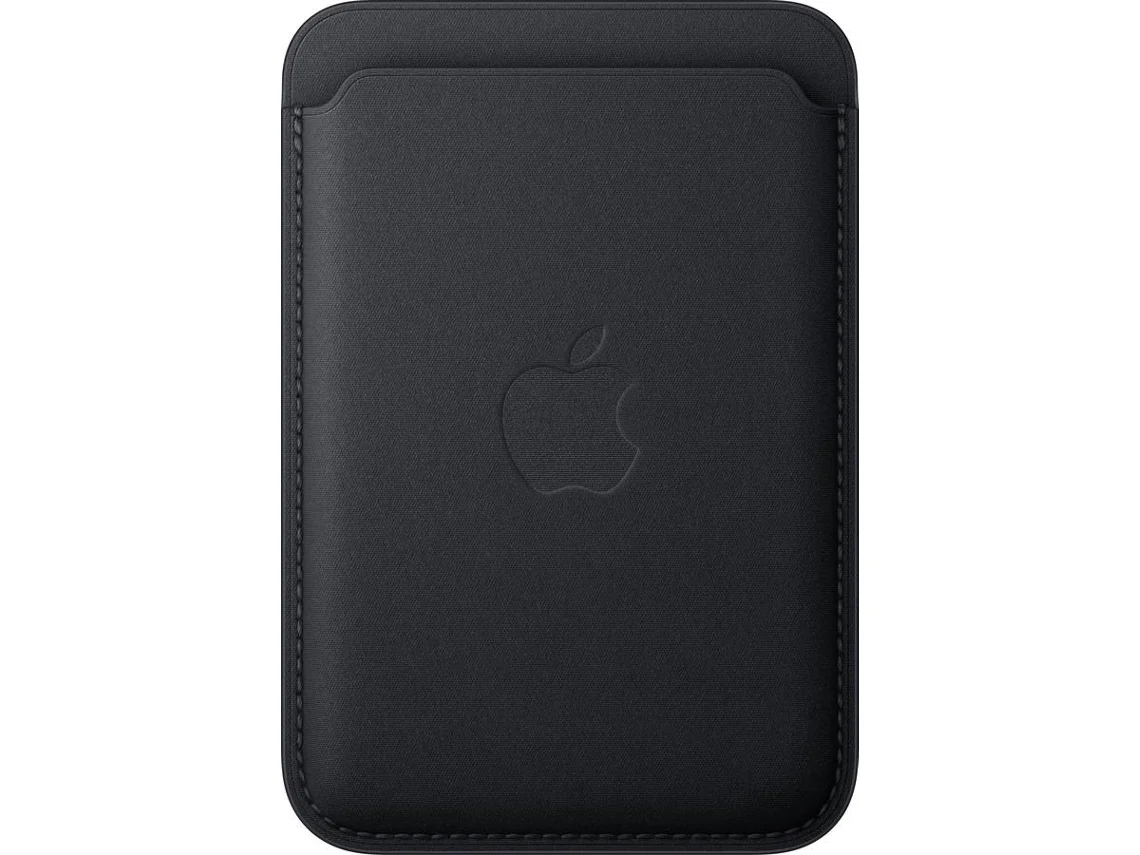 Funda APPLE FineWoven Wallet con MagSafe para iPhone 16 (Black)