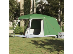 Tienda de campaña tipo domo impermeable para 5 personas con balcón.