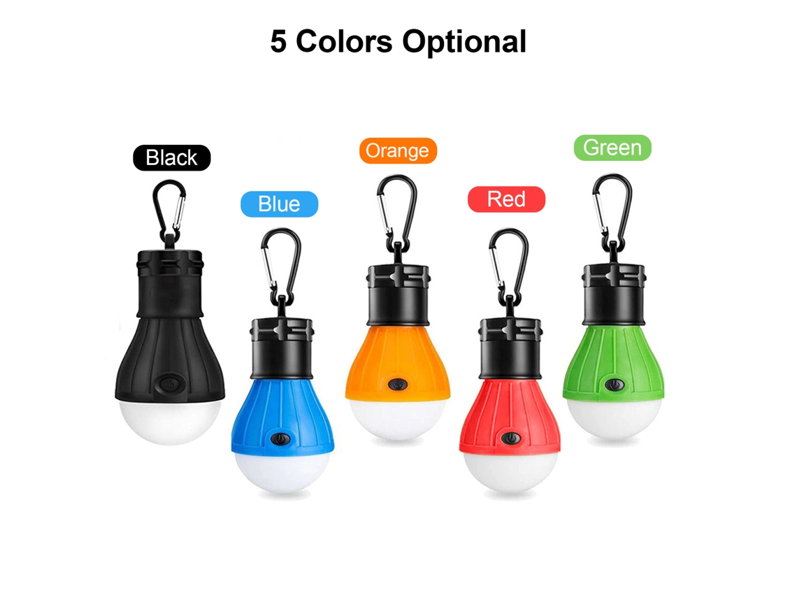 2026-lámpara De Camping Led Portátil Con Gancho, Linterna Para Tiendas, Senderismo, Pesca Y Emergencias, Equipo De Camping