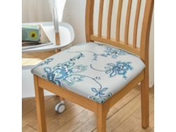 1 paquete de funda protectora extraíble para silla de comedor para el hogar, patrón de restaurante 15-Tamanho universal LUUCOZK