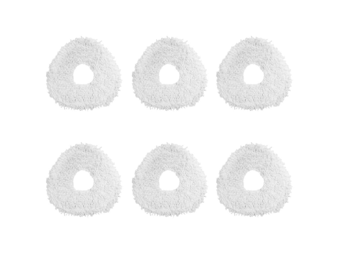 6 mopas compatibles con el robot aspirador Narwal Roborock YJCC001.