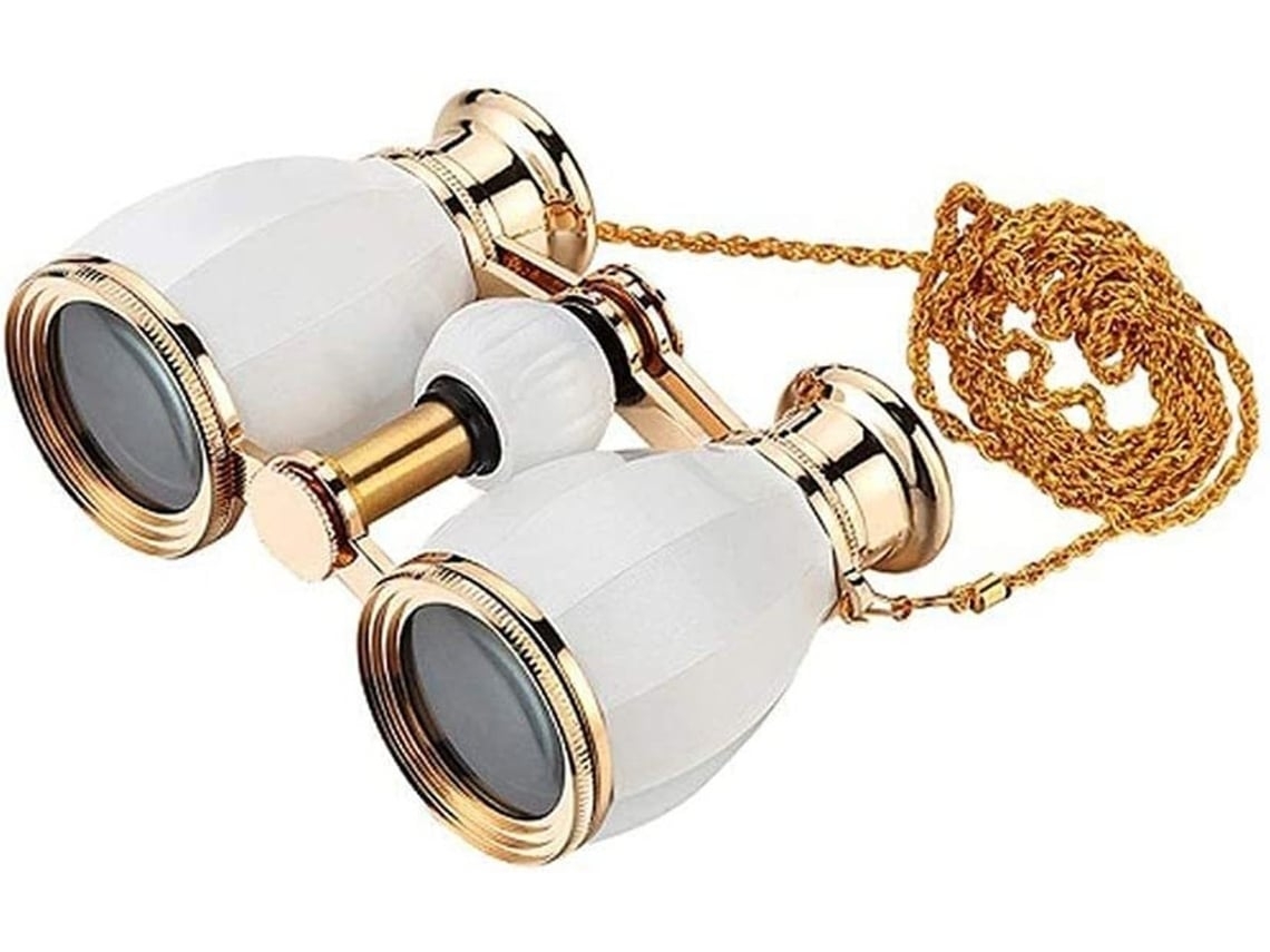 Binóculos Binóculos Portáteis 4x30 Compactos Para Adultos Crianças Com Corrente Design Elegante Para Mulheres Meninas Presente Conc Saisiyiky