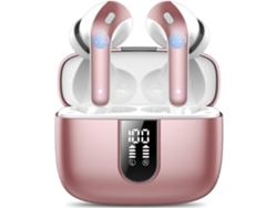 Auriculares Inalámbricos Bluetooth 5.3, Equipados Con 4 Micrófonos Enc.