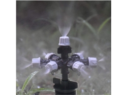 Boquilla De Nebulización Riego Para Jardín 5 Vías Macho 1/2"